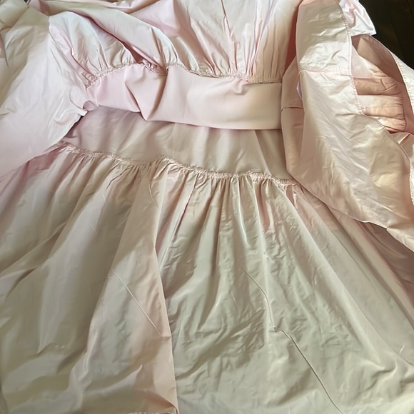 Antonio Melani Leila Sweetheart Neck Sleeveless Taffeta Smocked Tiered Dress. - Picture 11 of 15